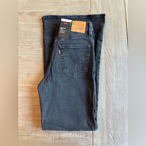 Levi's Black Flare & Wide Leg Jeans - Picture 2 of 8